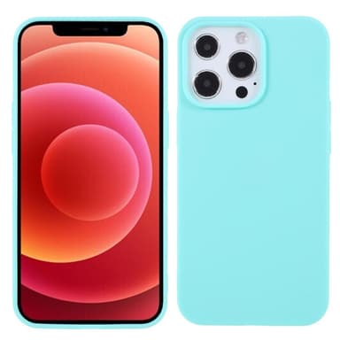 SKALO iPhone 13 Pro Max Ultraohut TPU-kuori - Turkoosi