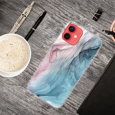 SKALO iPhone 13 Mini Marmori TPU kuori - #9