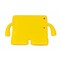 SKALO iPad Mini 4 3D Cartoon lapsen Kuori - Keltainen