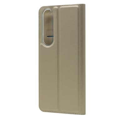 SKALO Sony Xperia 1 III Lompakkokotelo Ultra-ohut muotoilu - Kulta