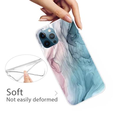 SKALO iPhone 13 Pro Max Marmori TPU kuori - #1