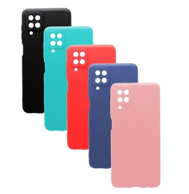 SKALO Samsung A22 4G Ultraohut TPU-kuori - Punainen