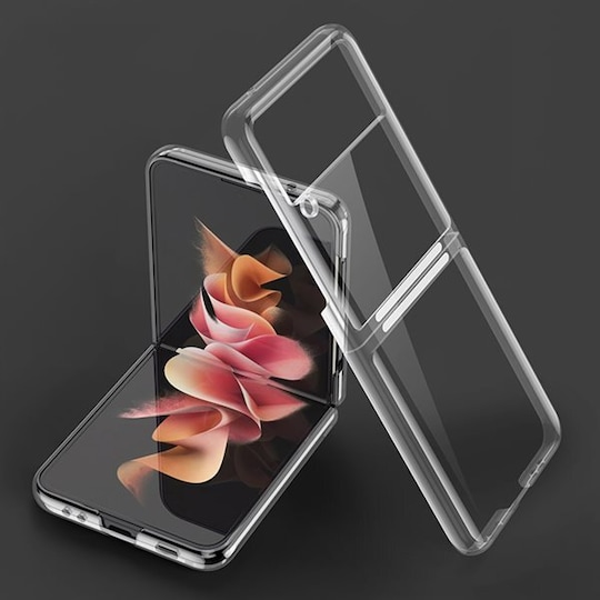 TPU suojakuori Samsung Galaxy Z Flip3 5G - Läpinäkyvä