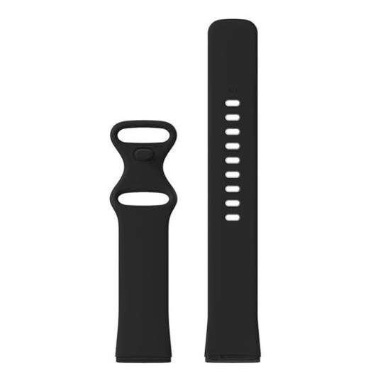 Silikoniranneke Fitbit Versa 3 Musta - Large