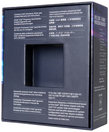 Intel Core i7-8086K Limited Edition prosessori (box)
