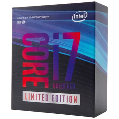 Intel Core i7-8086K Limited Edition prosessori (box)