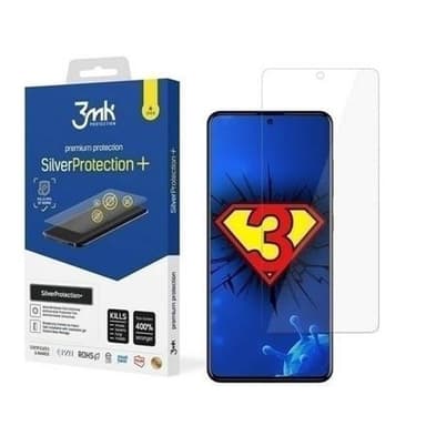 3MK Silver Protect+ Samsung, Galaxy A51, antimikrobinen kalvo, kirkas, märkäasennus