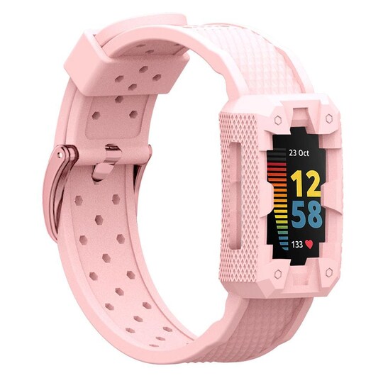 Kelloranneke on yhteensopiva Fitbit Charge 5 Pinkin kanssa
