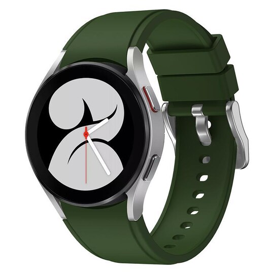 Samsung Galaxy Watch 4 rannekoru silikoni Army Green