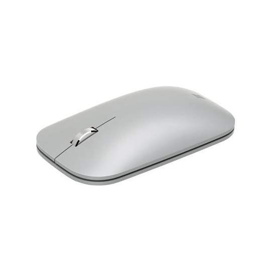 Microsoft Surface Mobile Mouse Wireless, Platinum, BlueTrack, Bluetooth