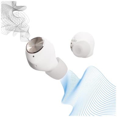 Sudio T2 täysin langattomat in-ear kuulokkeet (valkoinen)