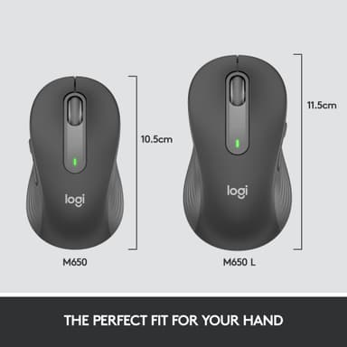 Logitech Signature M650 Large langaton hiiri (grafiitti)