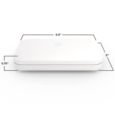 PhoneSoap Go puhelimen desinfiointilaite ja laturi (valkoinen)