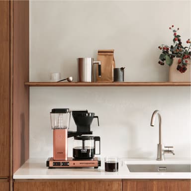 Moccamaster Optio kahvinkeitin MOC53915 (ruusukulta)