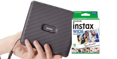 Fujifilm Instax Wide valokuvatulostin älypuhelimelle (mokkaharmaa)