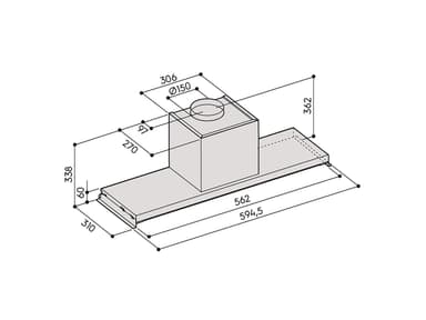 Savo G-6206-S2 liesituuletin 60 cm teräs