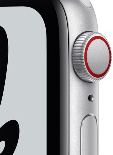 Apple Watch Nike SE 40mm GPS+Cellular (hopea/platinanvalk. ranneke)