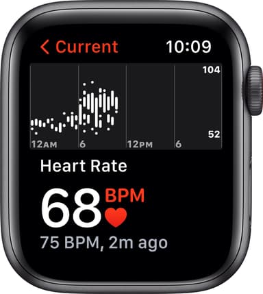 Apple Watch SE 44mm GPS+Cellular (harmaa/musta urheiluranneke)