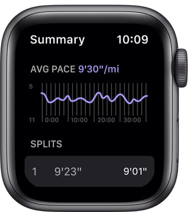 Apple Watch Nike SE 40mm GPS (harmaa/musta Nike-ranneke)