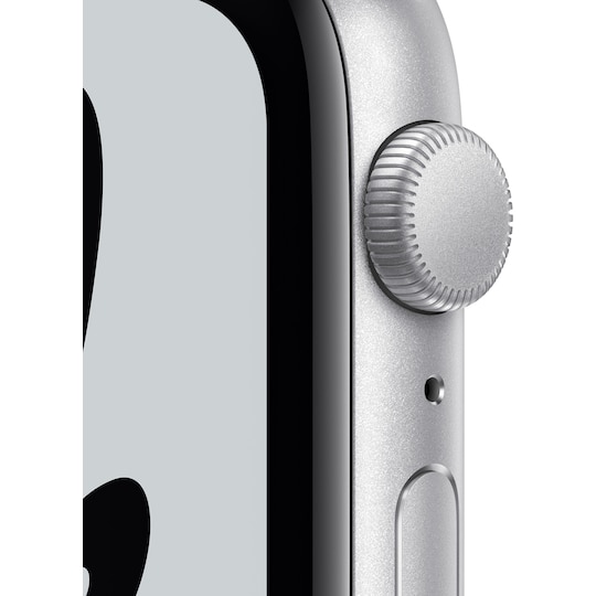 Apple Watch Nike SE 44 mm GPS (hop. alum./platinamusta sport-ranneke)