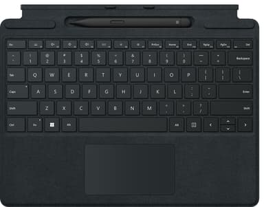 Microsoft Surface Pro 8/9  näppäimistö + Surface Slim Pen 2 (musta)