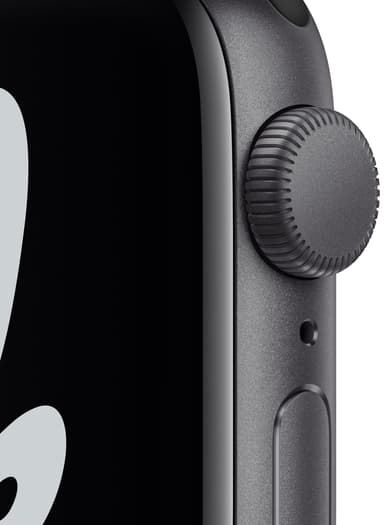 Apple Watch Nike SE 40mm GPS (harmaa/musta Nike-ranneke)
