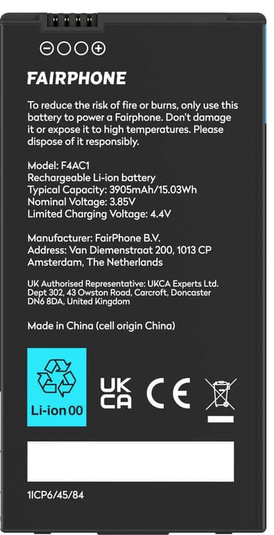 Fairphone 4 akku (3905 mAh)