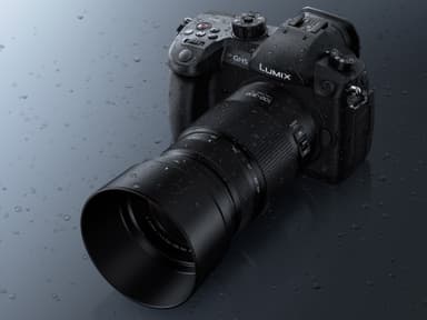 Panasonic Lumix G Vario 100-300 mm f/4-5.6 objektiivi
