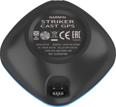 Garmin Striker Cast kaikuluotain, jossa GPS