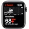 Apple Watch SE 44 mm GPS (harmaa alu./keskiyö sport-ranneke)