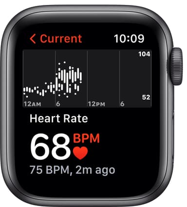 Apple Watch Nike SE 40mm GPS (harmaa/musta Nike-ranneke)