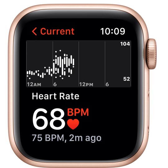 Apple Watch SE 40 mm LTE (kultainen alum./valk. Sport Loop ranneke)