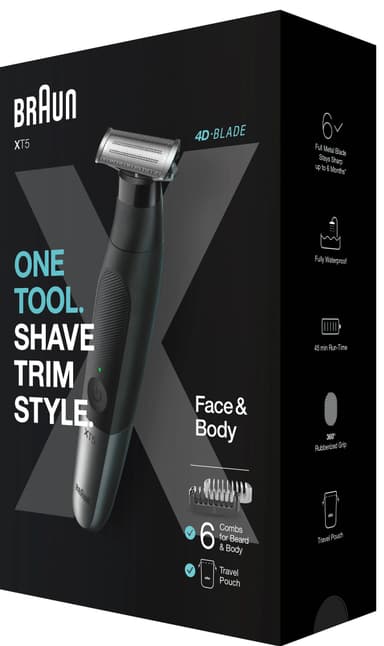 Braun Series XT5 Multigroom vartalotrimmeri XT5200