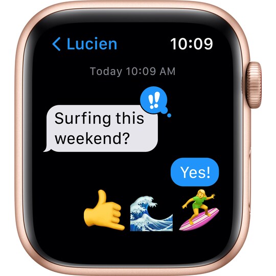 Apple Watch SE 44 mm LTE (kultainen alu./tähtivalkea sport-ranneke)