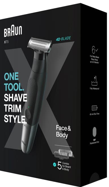Braun Series XT5 Multigroom monitoimitrimmeri XT5100
