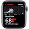 Apple Watch SE 44 mm LTE (harmaa alu./keskiyö sport-ranneke)