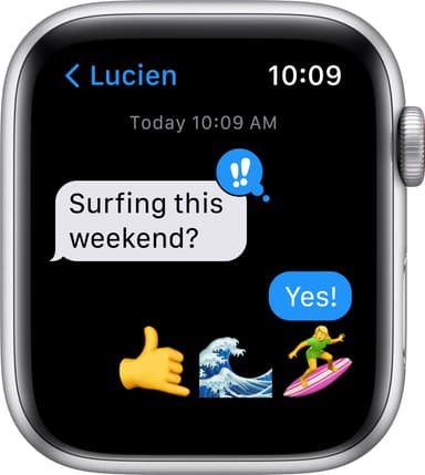 Apple Watch Nike SE 44mm GPS+Cellular (hopea/platinanvalk. ranneke)