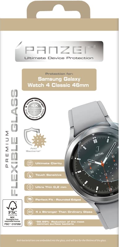 Panzer Samsung Galaxy Watch4 Classic 46 mm näytönsuoja