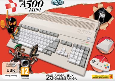 Retro Games Ltd The A500 Mini retropelikonsoli