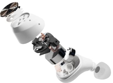 Sudio T2 täysin langattomat in-ear kuulokkeet (valkoinen)