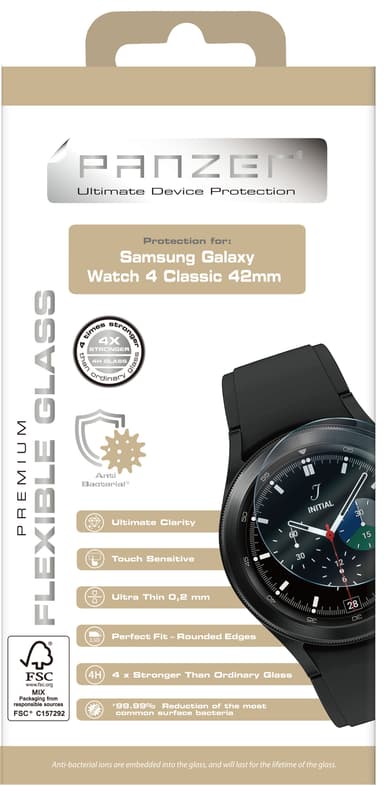 Panzer Samsung Galaxy Watch4 Classic 42 mm näytönsuoja