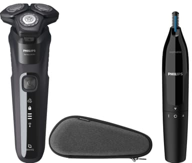 Philips 5000 parranajokone/nenäkarvatrimmeri S5588/26