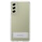 Samsung Galaxy S21 FE Clear Standing Cover suojakuori (läpinäkyvä)