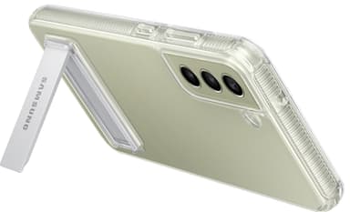 Samsung Galaxy S21 FE Clear Standing Cover suojakuori (läpinäkyvä)