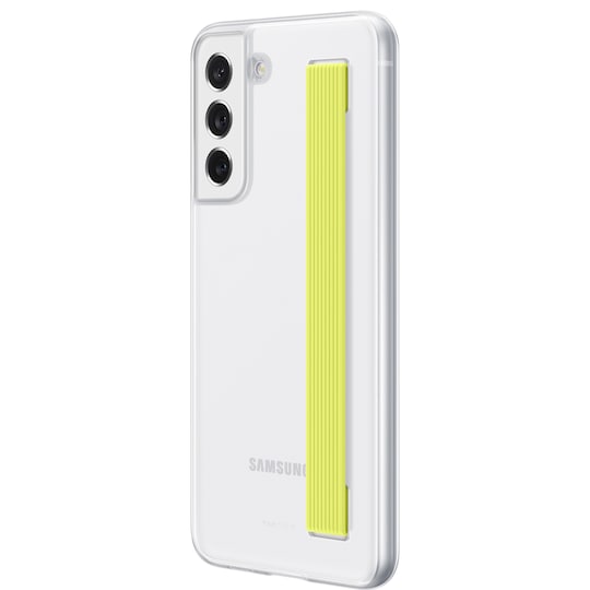 Samsung Galaxy S21 FE Clear Strap suojakuori (valkoinen)