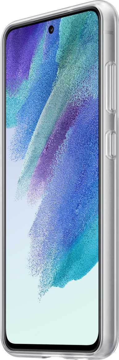 Samsung Galaxy S21 FE Clear Strap suojakuori (valkoinen)