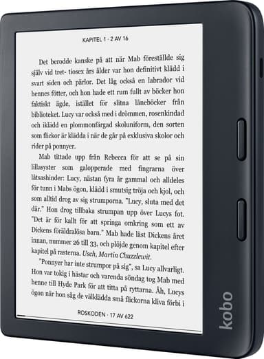 Kobo Libra 2 e-kirjan lukija (musta)