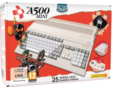 Retro Games Ltd The A500 Mini retropelikonsoli