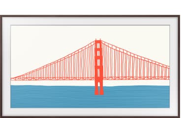 Samsung The Frame 85" kehys (2021-2023, ruskea)