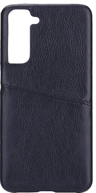 Onsala Samsung Galaxy S21 FE nahkainen suojakuori korttipaikalla (mu.)